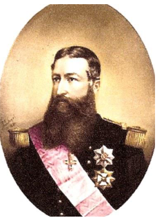 Le roi Léopold II en 1880